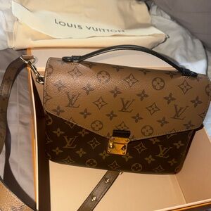 Louis Vuitton Brown Monogram Crossbody Bag